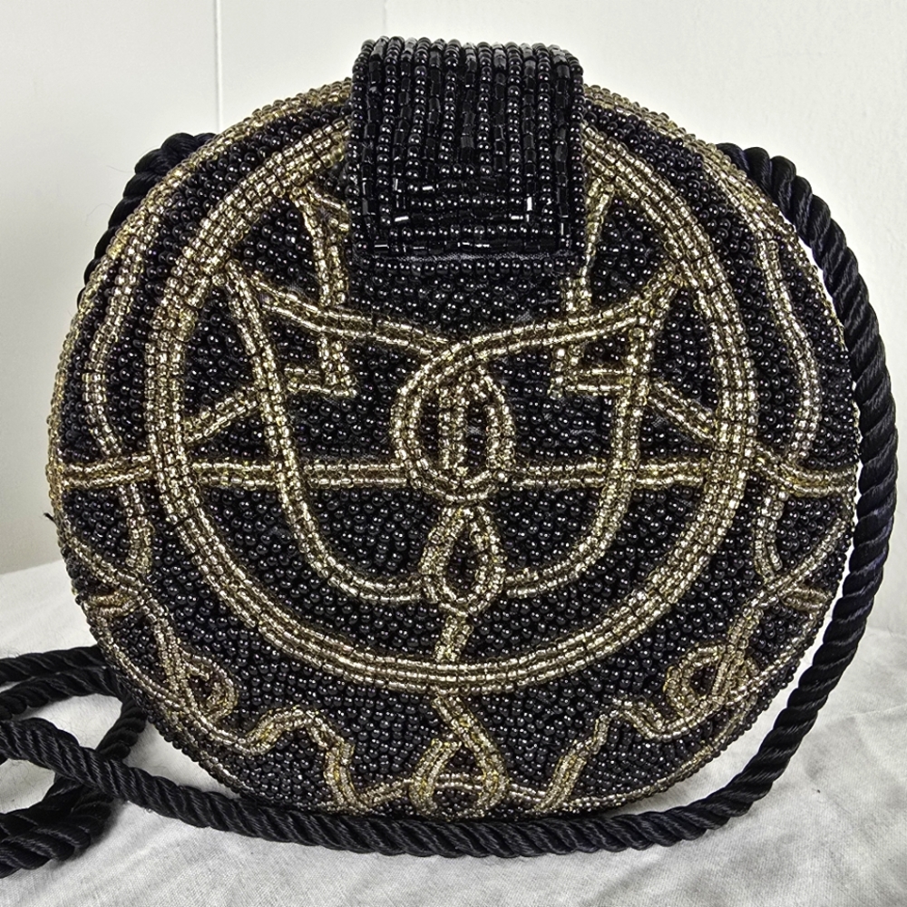 Mary McFadden Beaded Evening Bag